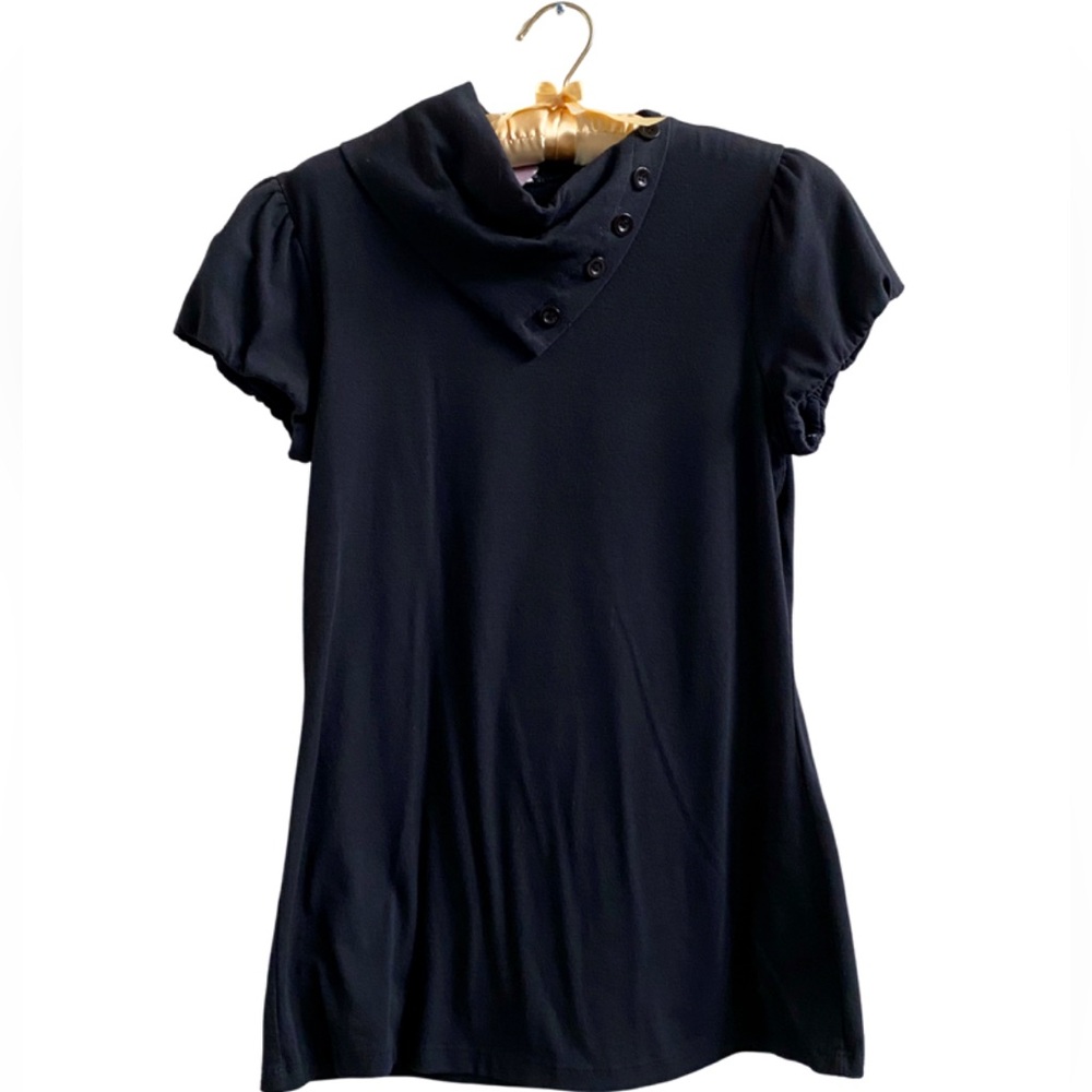 Maurices Button Turtleneck Blouse